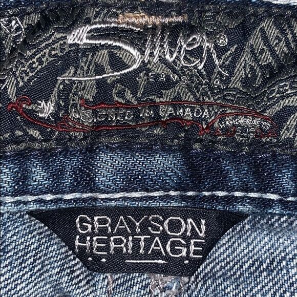 Silver Grayson Heritage Straight Jeans - Picture 7 of 11